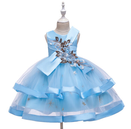 Sukienka dla dziewczynki druhna okazjonalna wizytowa stella blue